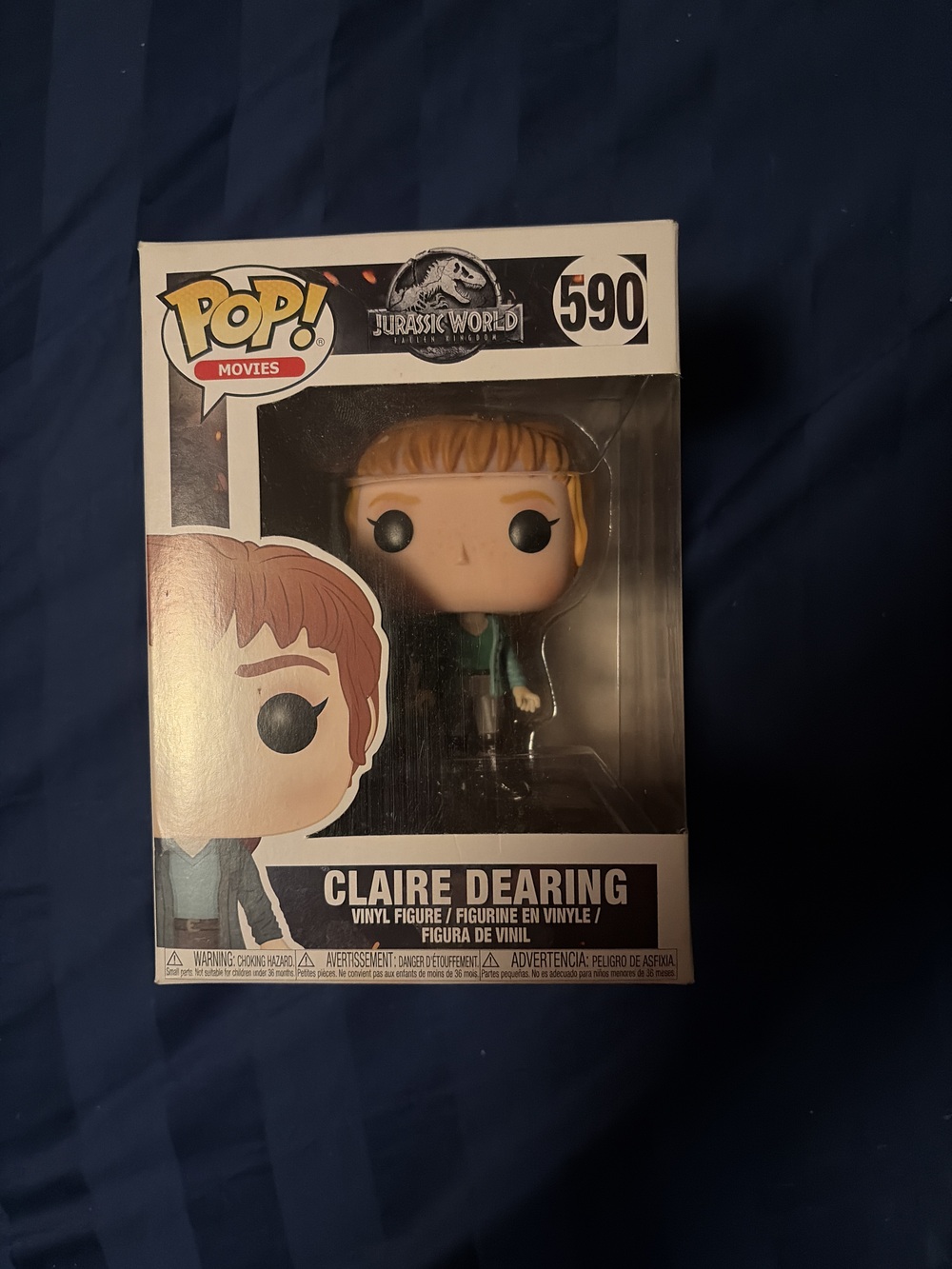 Funko Pop! Claire Dearing #590 Jurassic World Vinyl Figure